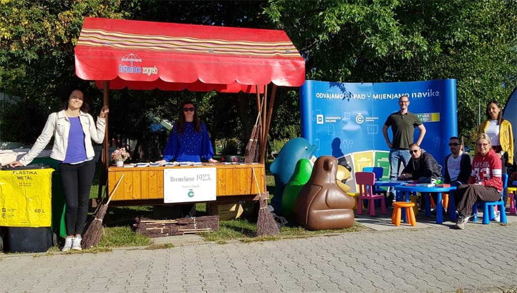 Edukacije „Odvojeno skupljanje otpada – Mijenjamo navike!“ u parku na Prisavlju